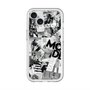 スリムプロテクションプレミアムケース with MagSafe［ ELLE - マガジン- モノクロ ］