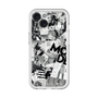 スリムプロテクションプレミアムケース with MagSafe［ ELLE - マガジン- モノクロ ］