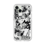 スリムプロテクションプレミアムケース with MagSafe［ ELLE - マガジン- モノクロ ］