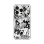 スリムプロテクションプレミアムケース with MagSafe［ ELLE - マガジン- モノクロ ］