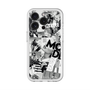 スリムプロテクションプレミアムケース with MagSafe［ ELLE - マガジン- モノクロ ］