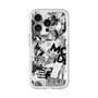 スリムプロテクションプレミアムケース with MagSafe［ ELLE - マガジン- モノクロ ］