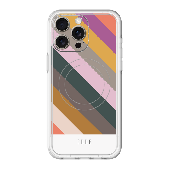 スリムプロテクションプレミアムケース with MagSafe［ ELLE - チック- オータム ］