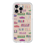 スリムプロテクションプレミアムケース with MagSafe［ ELLE - ミックスロゴ ］