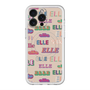 スリムプロテクションプレミアムケース with MagSafe［ ELLE - ミックスロゴ ］
