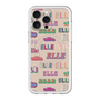 スリムプロテクションプレミアムケース with MagSafe［ ELLE - ミックスロゴ ］