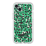 スリムプロテクションプレミアムケース with MagSafe［ ELLEgirl - レオパード - Green ］
