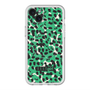 スリムプロテクションプレミアムケース with MagSafe［ ELLEgirl - レオパード - Green ］