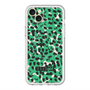 スリムプロテクションプレミアムケース with MagSafe［ ELLEgirl - レオパード - Green ］