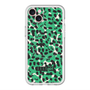 スリムプロテクションプレミアムケース with MagSafe［ ELLEgirl - レオパード - Green ］