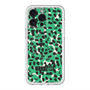 スリムプロテクションプレミアムケース with MagSafe［ ELLEgirl - レオパード - Green ］