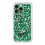 スリムプロテクションプレミアムケース with MagSafe［ ELLEgirl - レオパード - Green ］