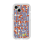 スリムプロテクションプレミアムケース with MagSafe［ ELLEgirl - ミックスロゴ - Purple ］