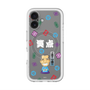 スリムプロテクションプレミアムケース with MagSafe［ 笑点 - 三遊亭 小遊三 - 白 ］