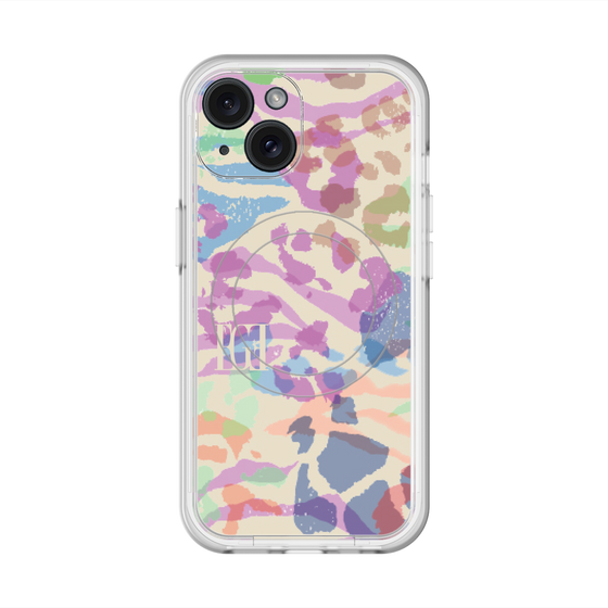 スリムプロテクションプレミアムケース with MagSafe［ ELLEgirl - ペイント ］