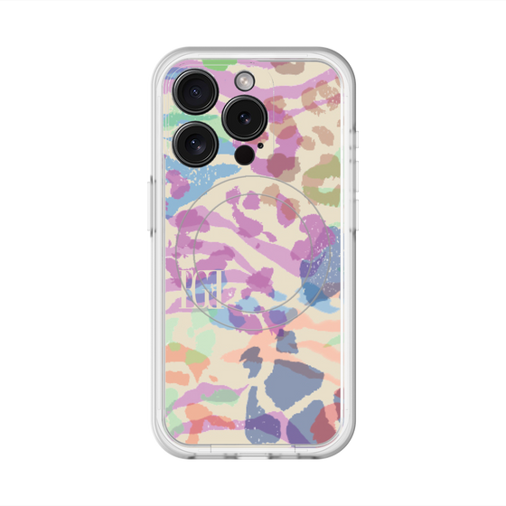 スリムプロテクションプレミアムケース with MagSafe［ ELLEgirl - ペイント ］