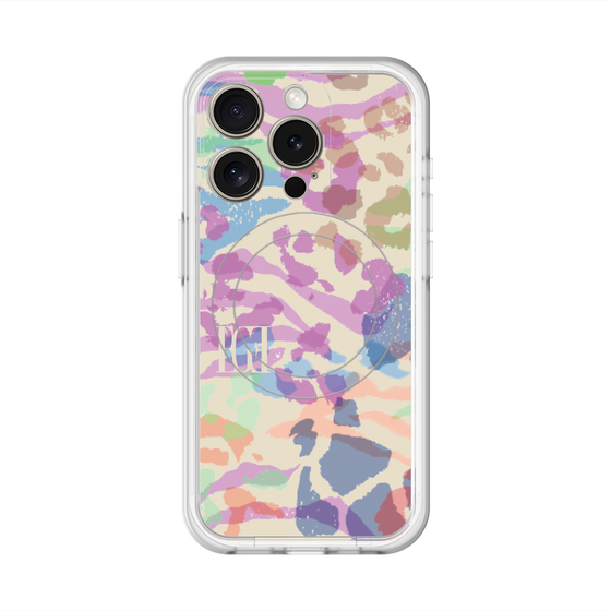 スリムプロテクションプレミアムケース with MagSafe［ ELLEgirl - ペイント ］