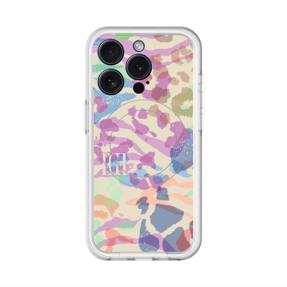スリムプロテクションプレミアムケース with MagSafe［ ELLEgirl - ペイント ］