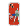 スリムプロテクションプレミアムケース with MagSafe［ ELLE - パリジェンヌ - レッド ］