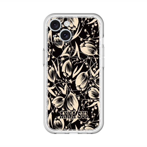 スリムプロテクションプレミアムケース with MagSafe［ ANNA SUI - チューリップ ］