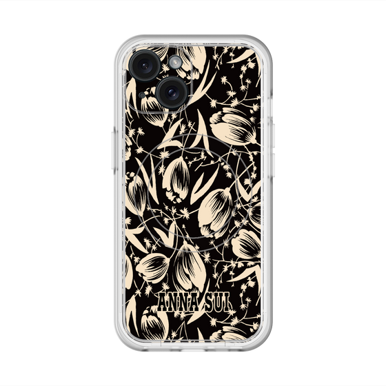 スリムプロテクションプレミアムケース with MagSafe［ ANNA SUI - チューリップ ］