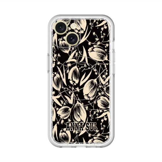 スリムプロテクションプレミアムケース with MagSafe［ ANNA SUI - チューリップ ］
