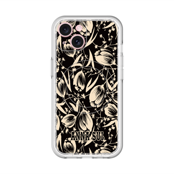 スリムプロテクションプレミアムケース with MagSafe［ ANNA SUI - チューリップ ］