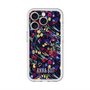 スリムプロテクションプレミアムケース with MagSafe［ ANNA SUI - スワーリングフワラー ］