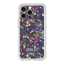 スリムプロテクションプレミアムケース with MagSafe［ ANNA SUI - スワーリングフワラー ］