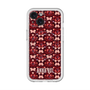 スリムプロテクションプレミアムケース with MagSafe［ ANNA SUI - バタフライハーツ - レッド ］