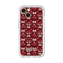 スリムプロテクションプレミアムケース with MagSafe［ ANNA SUI - バタフライハーツ - レッド ］