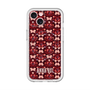 スリムプロテクションプレミアムケース with MagSafe［ ANNA SUI - バタフライハーツ - レッド ］