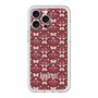 スリムプロテクションプレミアムケース with MagSafe［ ANNA SUI - バタフライハーツ - レッド ］