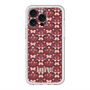スリムプロテクションプレミアムケース with MagSafe［ ANNA SUI - バタフライハーツ - レッド ］