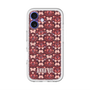 スリムプロテクションプレミアムケース with MagSafe［ ANNA SUI - バタフライハーツ - レッド ］