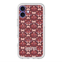 スリムプロテクションプレミアムケース with MagSafe［ ANNA SUI - バタフライハーツ - レッド ］