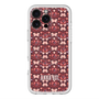 スリムプロテクションプレミアムケース with MagSafe［ ANNA SUI - バタフライハーツ - レッド ］
