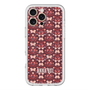 スリムプロテクションプレミアムケース with MagSafe［ ANNA SUI - バタフライハーツ - レッド ］