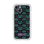 スリムプロテクションプレミアムケース with MagSafe［ ANNA SUI - バタフライハーツ - グリーン ］