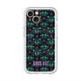 スリムプロテクションプレミアムケース with MagSafe［ ANNA SUI - バタフライハーツ - グリーン ］
