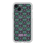 スリムプロテクションプレミアムケース with MagSafe［ ANNA SUI - バタフライハーツ - グリーン ］