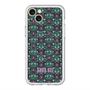 スリムプロテクションプレミアムケース with MagSafe［ ANNA SUI - バタフライハーツ - グリーン ］