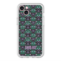 スリムプロテクションプレミアムケース with MagSafe［ ANNA SUI - バタフライハーツ - グリーン ］