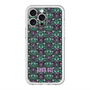 スリムプロテクションプレミアムケース with MagSafe［ ANNA SUI - バタフライハーツ - グリーン ］
