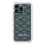 スリムプロテクションプレミアムケース with MagSafe［ ANNA SUI - バタフライハーツ - グリーン ］