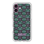 スリムプロテクションプレミアムケース with MagSafe［ ANNA SUI - バタフライハーツ - グリーン ］