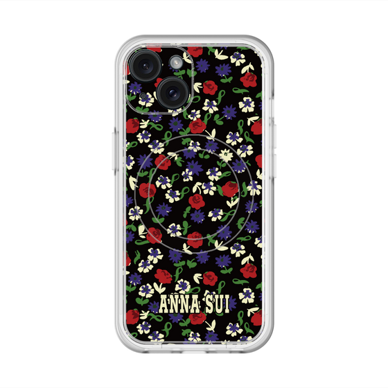 スリムプロテクションプレミアムケース with MagSafe［ ANNA SUI - カーネーション ］