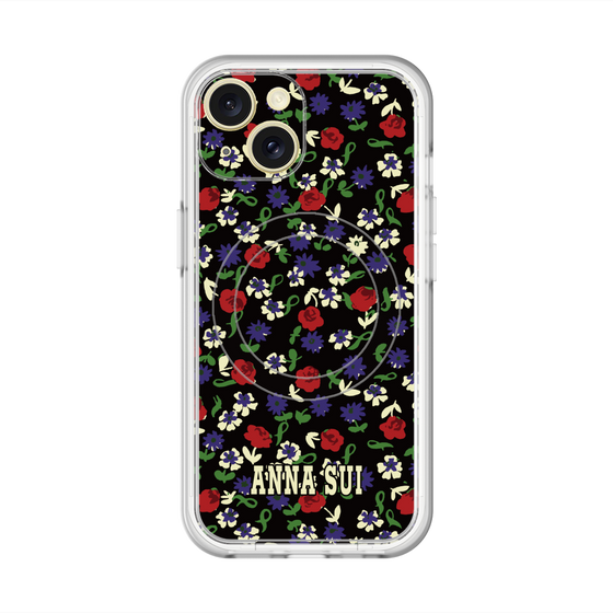 スリムプロテクションプレミアムケース with MagSafe［ ANNA SUI - カーネーション ］