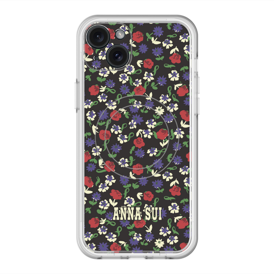 スリムプロテクションプレミアムケース with MagSafe［ ANNA SUI - カーネーション ］