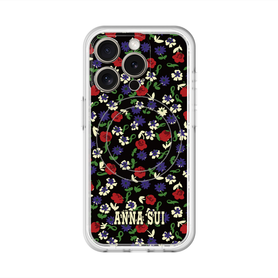 スリムプロテクションプレミアムケース with MagSafe［ ANNA SUI - カーネーション ］